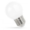SpectrumLED E27 LED izzó 6W 2700 Kelvin-kisgömb formájú 55W-ot kiváltó-opál fehér filament LED izzó opál (SPE-WOJ14398) E27