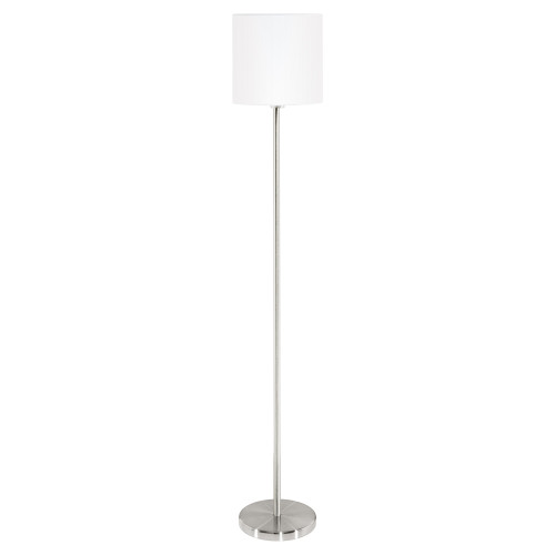 EGLO PASTERI matt nikkel-fehér állólámpa (EG-95164) E27 1 izzós IP20