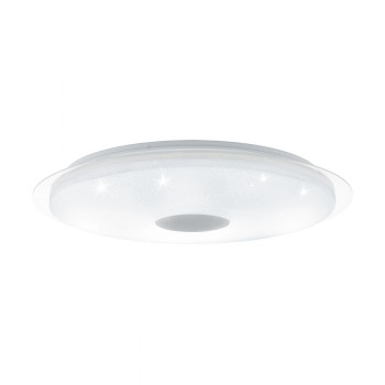 Eglo LANCIANO-S fehér LED Bluetooth mennyezeti lámpa (EG-75557) LED 1 izzós IP20