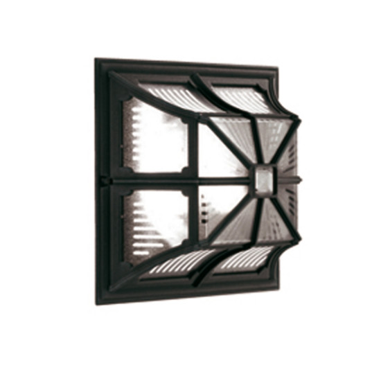 Elstead CHAPEL fekete kültéri fali lámpa (ELS-CP12-BLACK) E27 1 izzós IP44