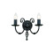 Elstead ARTISAN fekete falikar (ELS-ART2-BLACK) E14 2 izzós IP20