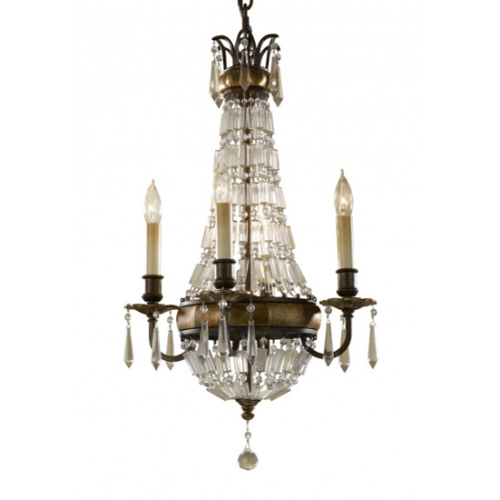 Elstead BELLINI bronz csillár (ELS-FE-BELLINI4) E14 4 izzós IP20