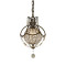 Elstead BELLINI bronz függesztett lámpa (ELS-FE-BELLINI-P) E14 1 izzós IP20