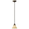 Elstead CELLO bronz függesztett lámpa (ELS-HK-CELLO-P-A) E27 1 izzós IP20