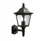 Elstead CHAPEL fekete kültéri falikar (ELS-CPM1-BLACK) E27 1 izzós IP44
