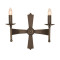 Elstead CROMWELL bronz falikar (ELS-CW2-OLD-BRZ) E14 2 izzós IP20