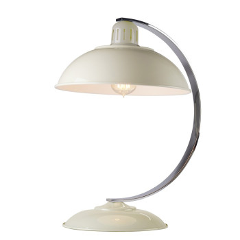 Elstead FRANKLIN krém asztali lámpa (ELS-FRANKLIN-CREAM) E27 1 izzós IP20