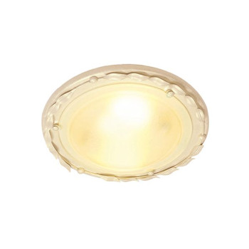 Elstead OLIVIA fehér  mennyezeti lámpa (ELS-OV-F-IV-GOLD) E27 1 izzós IP20