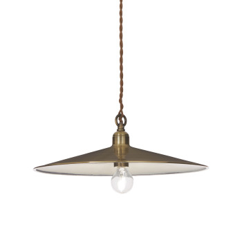 Ideal Lux CANTINA SP1 BIG BRUNITO barna függesztett lámpa (IDE-112701) E14 1 izzós IP20