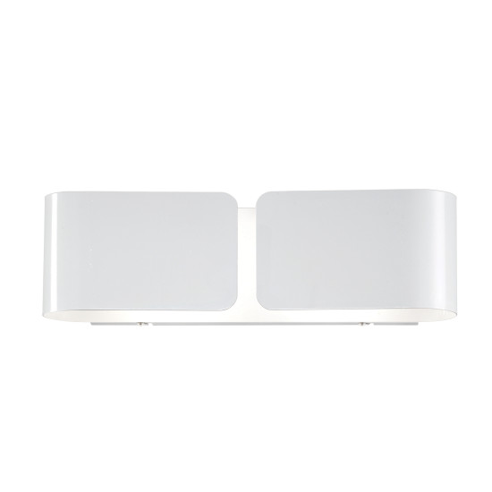Ideal Lux CLIP AP2 SMALL BIANCO fehér fali lámpa (IDE-014166) E27  2 izzós IP20