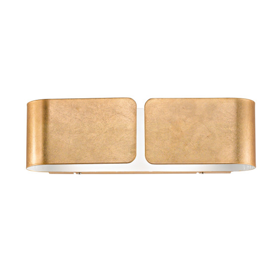 Ideal Lux CLIP AP2 SMALL ORO arany fali lámpa (IDE-088266) E27 2 izzós IP20