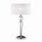 Ideal Lux DUCHESSA TL1 BIG átlátszó-fehér asztali lámpa (IDE-044491) E27  1 izzós IP20
