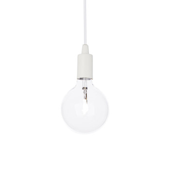 Ideal Lux EDISON SP1 BIANCO fehér függesztett lámpa (IDE-113302) E27 1 izzós IP20