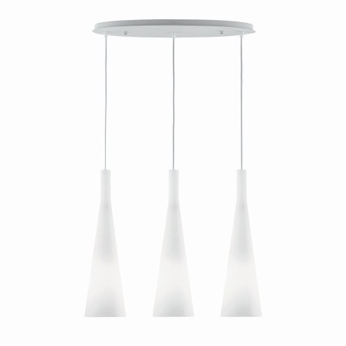 Ideal Lux MILK SP3 króm függesztett lámpa (IDE-030326) E27  3 izzós IP20