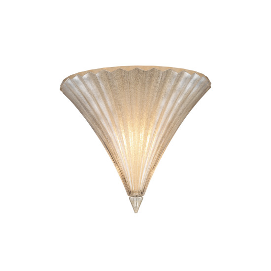 Ideal Lux SANTA AP1 SMALL ORO króm fali lámpa (IDE-013046) E14 1 izzós IP20