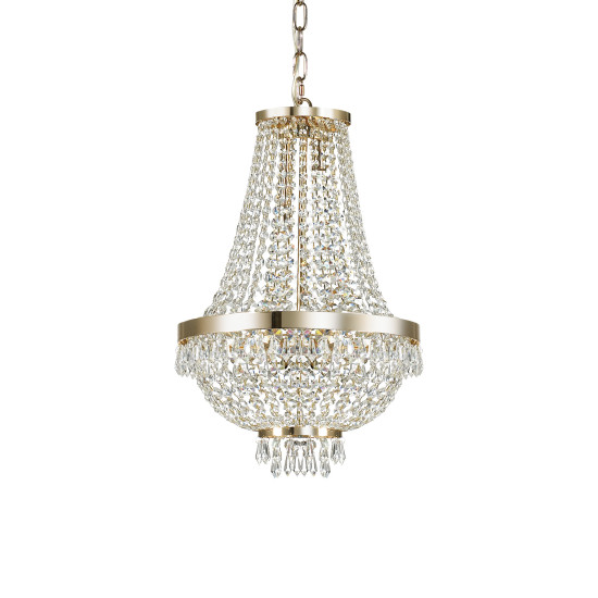 Ideal Lux CAESAR SP6 ORO arany függesztett lámpa (IDE-114729) G9 6 izzós IP20