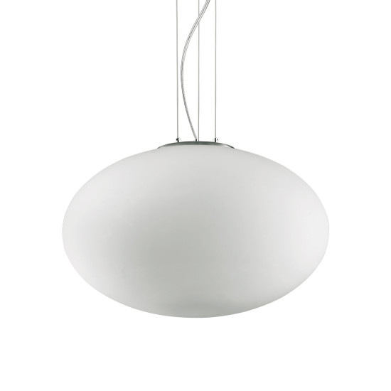 Ideal Lux CANDY Sp1 D40 króm függesztett lámpa (IDE-086736) E27  1 izzós IP20