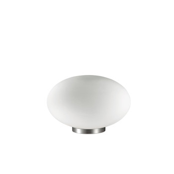 Ideal Lux CANDY TL1 D25 króm-fehér asztali lámpa (IDE-086804) G9 1 izzós IP20
