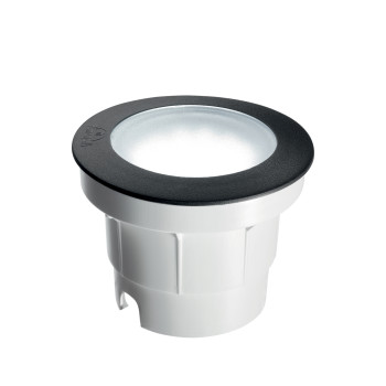 Ideal Lux CECI ROUND FI1 BIG fekete LED kültéri talajba építhető lámpa (IDE-120324) LED 1 izzós IP67