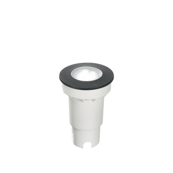 Ideal Lux CECI ROUND FI1 SMALL fekete LED kültéri talajba építhető lámpa (IDE-120249) LED 1 izzós IP67