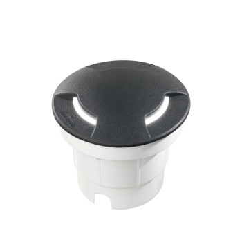 Ideal Lux CECILIA FI1 BIG fekete kültéri LED talajba építhető lámpa (IDE-120362) LED 1 izzós IP67