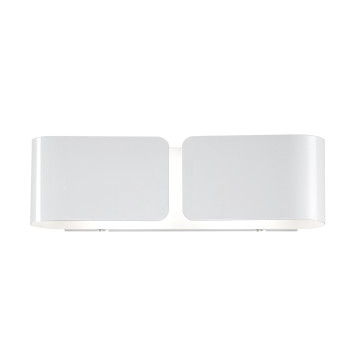 Ideal Lux CLIP AP2 SMALL BIANCO fehér fali lámpa (IDE-014166) E27  2 izzós IP20