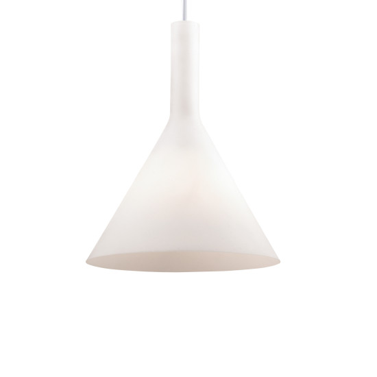 Ideal Lux COCKTAIL SP1 SMALL BIANCO fehér függesztett lámpa (IDE-074337) E14  1 izzós IP20