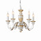 Ideal Lux FIRENZE SP5 arany antikolt csillár (IDE-012865) E14  8 izzós IP20