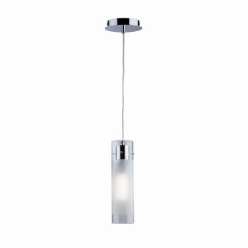 Ideal Lux FLAM SP1 SMALL króm függesztett lámpa (IDE-027357) E27  1 izzós IP20
