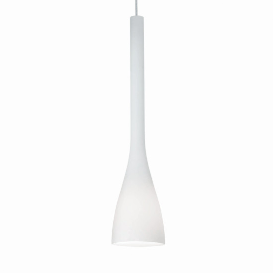 Ideal Lux FLUT SP1 BIG BIANCO szürke függesztett lámpa (IDE-035666) E27  1 izzós IP20