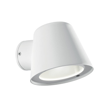 Ideal Lux GAS AP1 BIANCO fehér kültéri fali lámpa (IDE-091518) GU10 1 izzós IP43