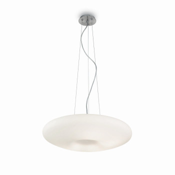 Ideal Lux GLORY SP3 D50 króm függesztett lámpa (IDE-019734) E27  3 izzós IP20