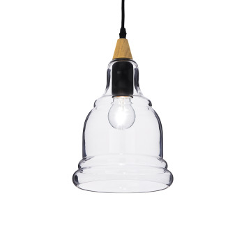Ideal Lux GRETEL SP1 fekete függesztett lámpa (IDE-122564) E27 1 izzós IP20
