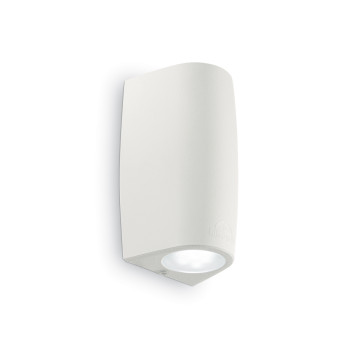 Ideal Lux KEOPE AP1 SMALL BIANCO fehér kültéri fali lámpa (IDE-147765) GU10 1 izzós IP55