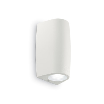 Ideal Lux KEOPE AP2 SMALL BIANCO fehér kültéri fali lámpa (IDE-147772) GU10 2 izzós IP55