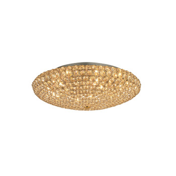 Ideal Lux KING PL9 ORO arany mennyezeti lámpa (IDE-073262) G9 9 izzós IP20