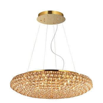 Ideal Lux KING SP12 ORO arany függesztett lámpa (IDE-088020) G9 12 izzós IP20