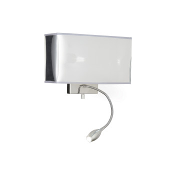Ideal Lux KRONPLATZ AP2 króm fali lámpa (IDE-103204) E27+LED 2 izzós IP20