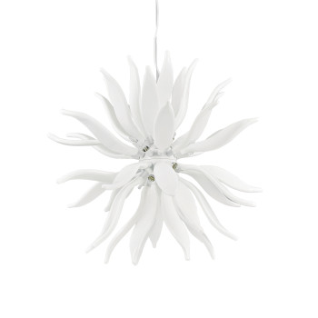 Ideal Lux LEAVES SP12 BIANCO fehér függesztett lámpa (IDE-112268) G9 12 izzós IP20