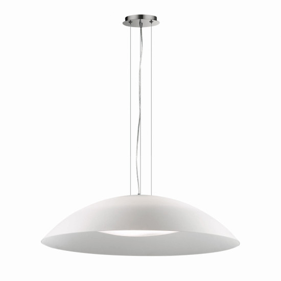 Ideal Lux LENA SP3 D74 fehér függesztett lámpa (IDE-052786) E27  3 izzós IP20