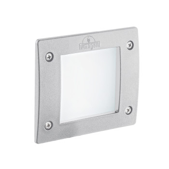 Ideal Lux LETI SQUARE FI1 BIANCO fehér kültéri fali lámpa (IDE-096575) GX53 1 izzós IP66