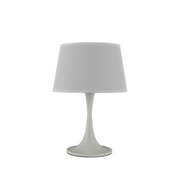 Ideal Lux LONDON TL1 BIG BIANCO fehér asztali lámpa (IDE-110448) E27 1 izzós IP20