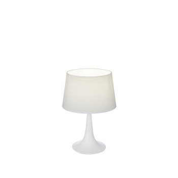 Ideal Lux LONDON TL1 SMALL BIANCO fehér asztali lámpa (IDE-110530) E27 1 izzós IP20