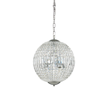 Ideal Lux LUXOR SP6 króm függesztett lámpa (IDE-092911) G9 6 izzós IP20