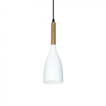 Ideal Lux MANHATTAN SP1 BIANCO barna függesztett lámpa (IDE-110745) E14 1 izzós IP20