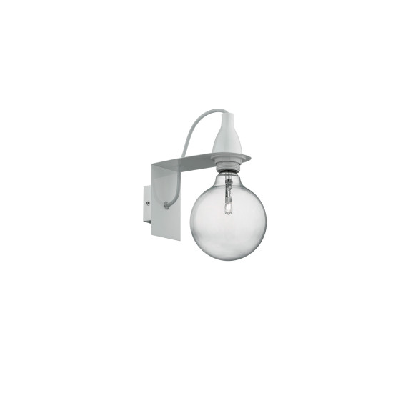 Ideal Lux MINIMAL AP1 BIANCO fehér falikar (IDE-045191) E27  1 izzós IP20