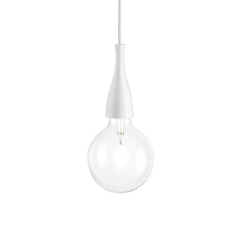 Ideal Lux MINIMAL SP1 BIANCO fehér függesztett lámpa (IDE-009360) E27  1 izzós IP20