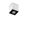 Ideal Lux MOOD PL1 SMALL SQUARE BIANCO fehér mennyezeti lámpa (IDE-140902) GU10 1 izzós IP20
