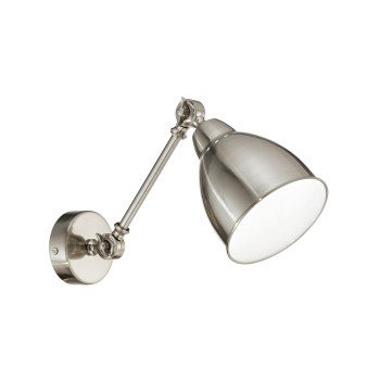 Ideal Lux NEWTON AP1 NICKEL nikkel falikar (IDE-016399) E27 1 izzós IP20