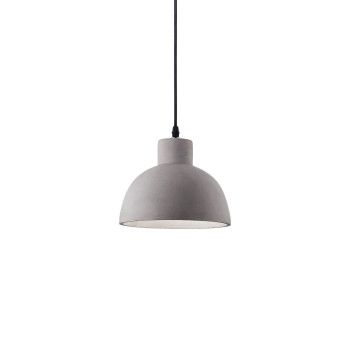 Ideal Lux OIL-5 SP1 CEMENTO fekete függesztett lámpa (IDE-129082) E27 1 izzós IP20